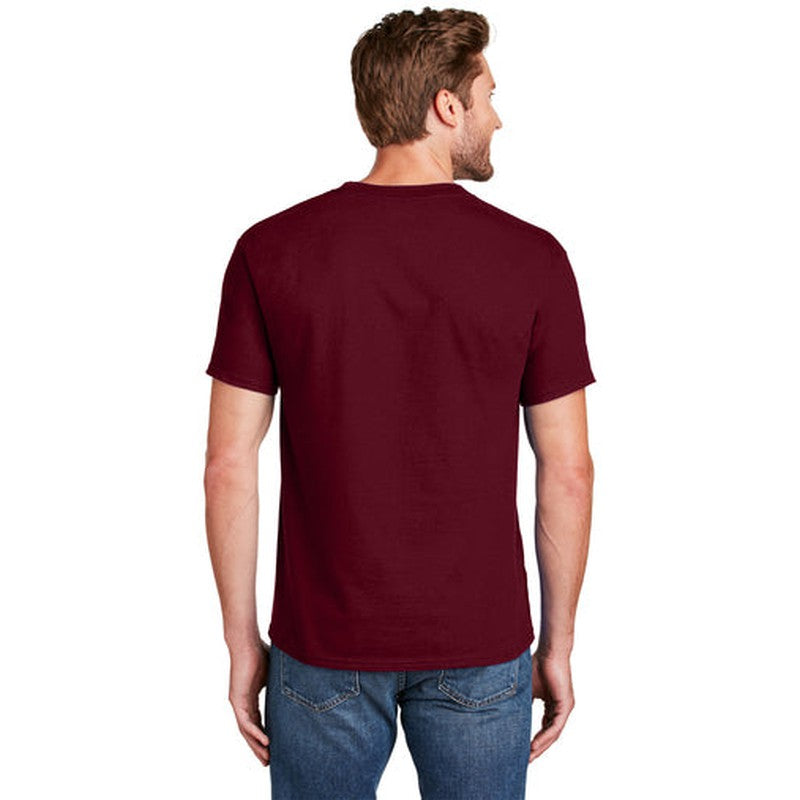 LINCOLN TECH - Hanes® Beefy-T® - 100% Cotton T-Shirt - Maroon