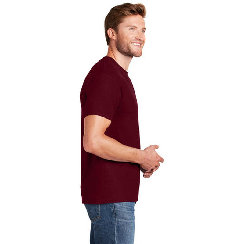 LINCOLN TECH - Hanes® Beefy-T® - 100% Cotton T-Shirt - Maroon