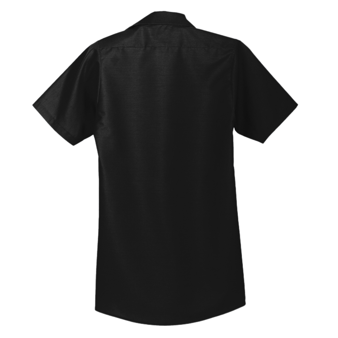 FIT WORKFORCE Red Kap® Short Sleeve Industrial Work Shirt with CUSTOM NAME - BLACK