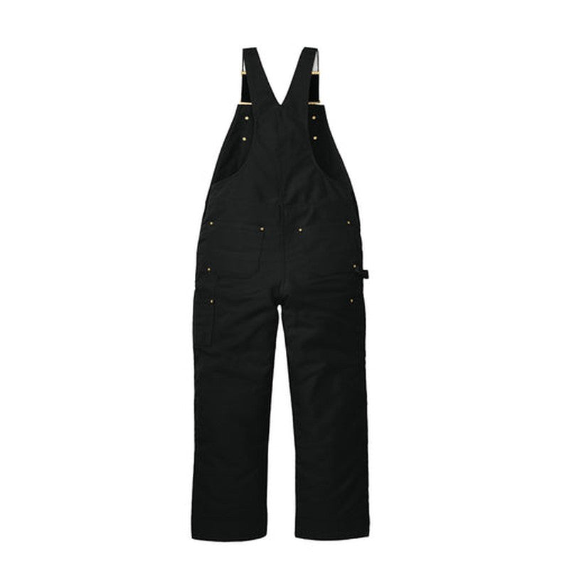 LINCOLN TECH - Carhartt® Firm Duck Insulated Bib Overalls - Black