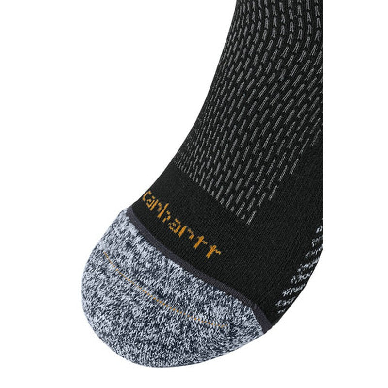 LINCOLN TECH - Carhartt Force® Midweight Crew Sock (3-Pack) - Black