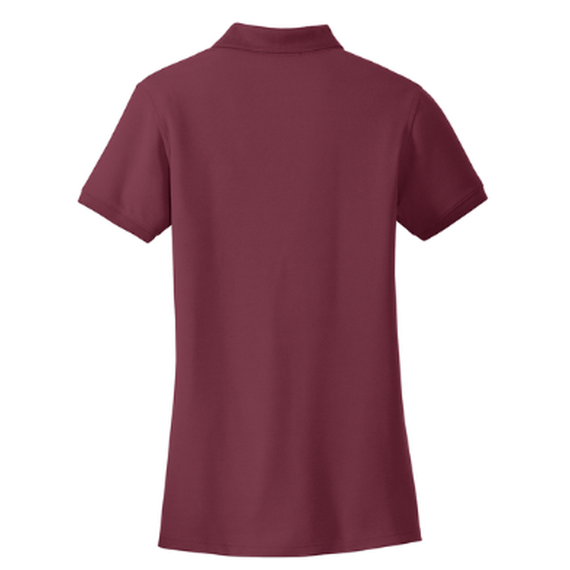 REPUBLIC SERVICES WORKFORCE Port Authority® Women's Core Classic Pique Polo - Burgundy