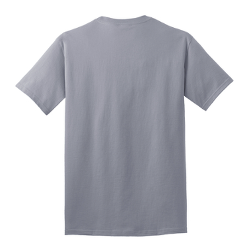 FIT Port & Co™ Core Cotton Tee - Silver