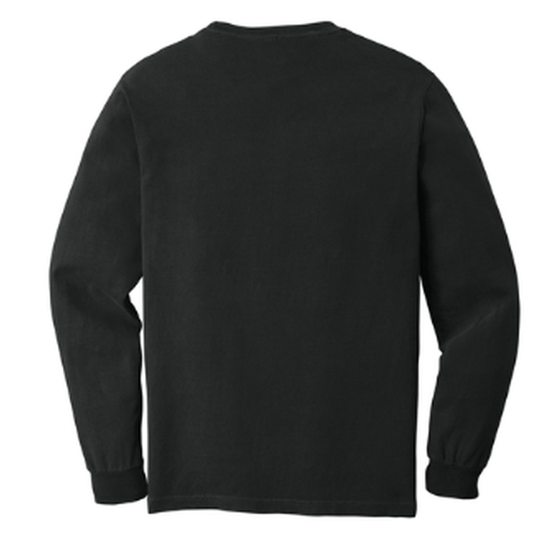FIT Comfort Colors® Heavyweight Ring Spun Long Sleeve Tee - Black