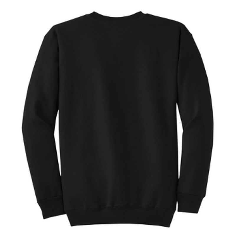 FIT Port & Co™ Core Fleece Crewneck Sweatshirt - Jet Black