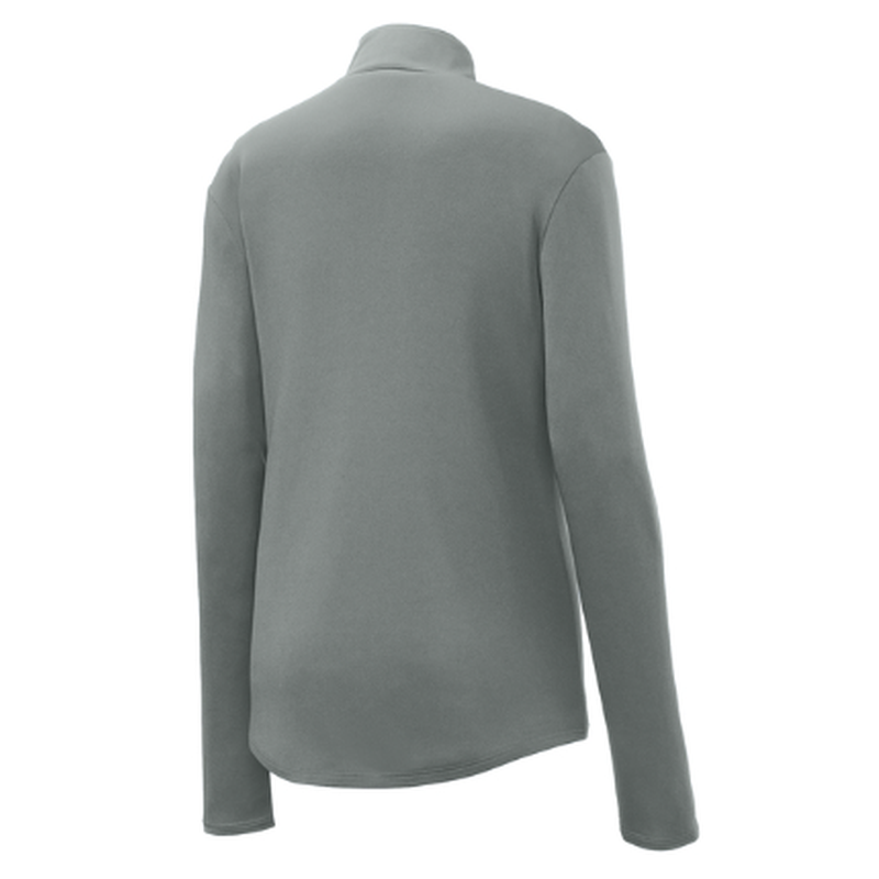 FIT Sport-Tek® Women's PosiCharge® Competitor™ 1/4-Zip Pullover - Grey Concrete
