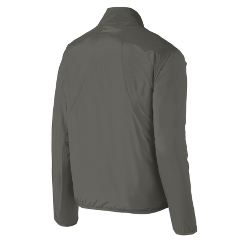 FIT Port Authority® Zephyr Full-Zip Jacket - Grey Steel