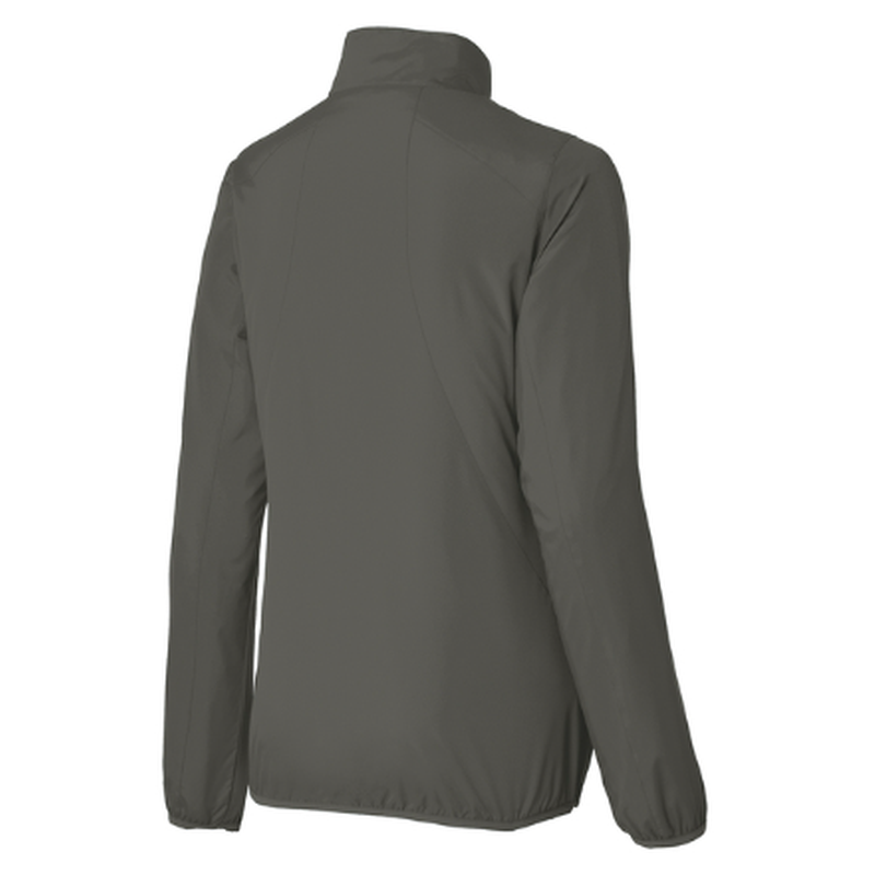 FIT Port Authority® Women's Zephyr Full-Zip Jacket - Grey Steel