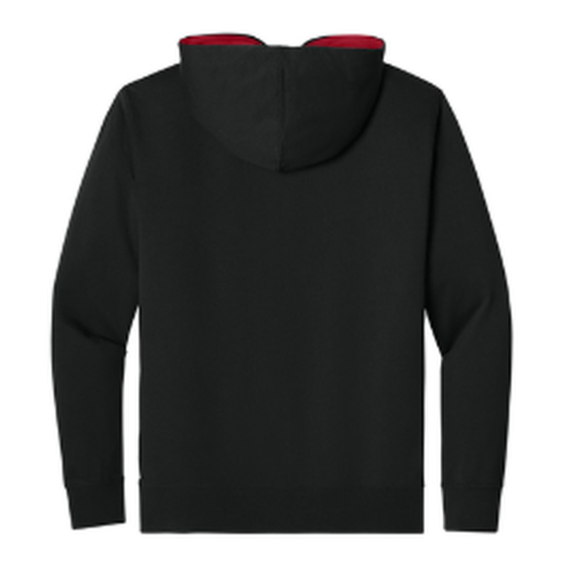 LINCOLN TECH Next Level Apparel® Laguna Hoodie - Black/Red