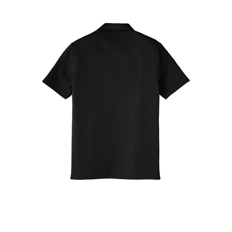 LINCOLN TECH MEN'S City Stretch Polo - BLACK