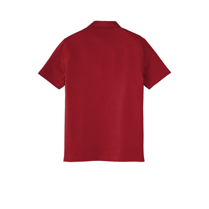 LINCOLN TECH MEN'S City Stretch Polo - GARNET