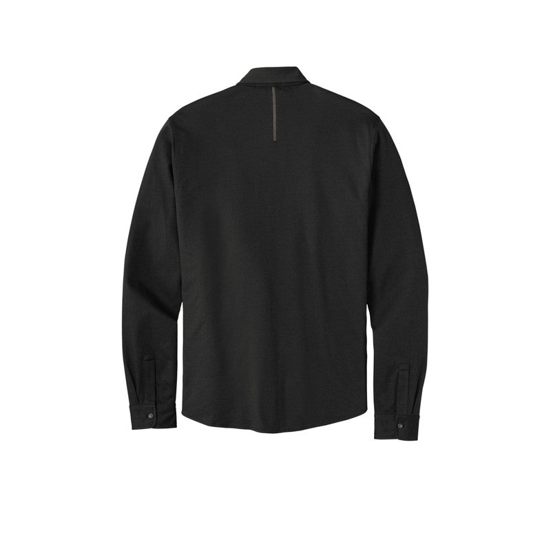 LINCOLN TECH MEN'S OGIO ® Code Stretch Long Sleeve Button-Up - Blacktop