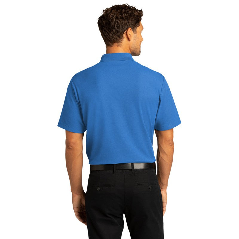 LINCOLN TECH MEN'S SuperPro React ™ Polo - STRONG BLUE