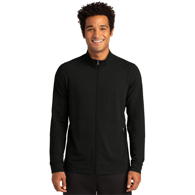 LINCOLN TECH Sport-Tek ® Sport-Wick ® Flex Fleece Full-Zip - Black
