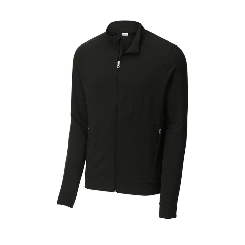 LINCOLN TECH Sport-Tek ® Sport-Wick ® Flex Fleece Full-Zip - Black
