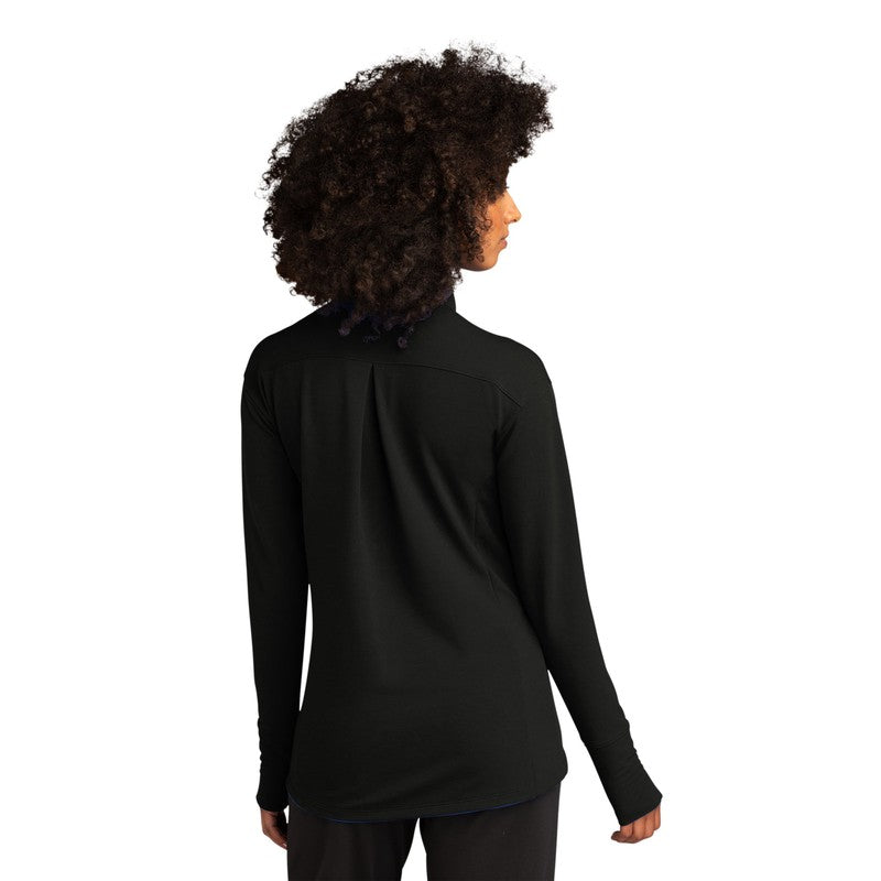 LINCOLN TECH Sport-Tek ® Ladies Sport-Wick ® Flex Fleece Full-Zip - Black