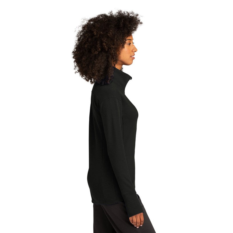 LINCOLN TECH Sport-Tek ® Ladies Sport-Wick ® Flex Fleece Full-Zip - Black