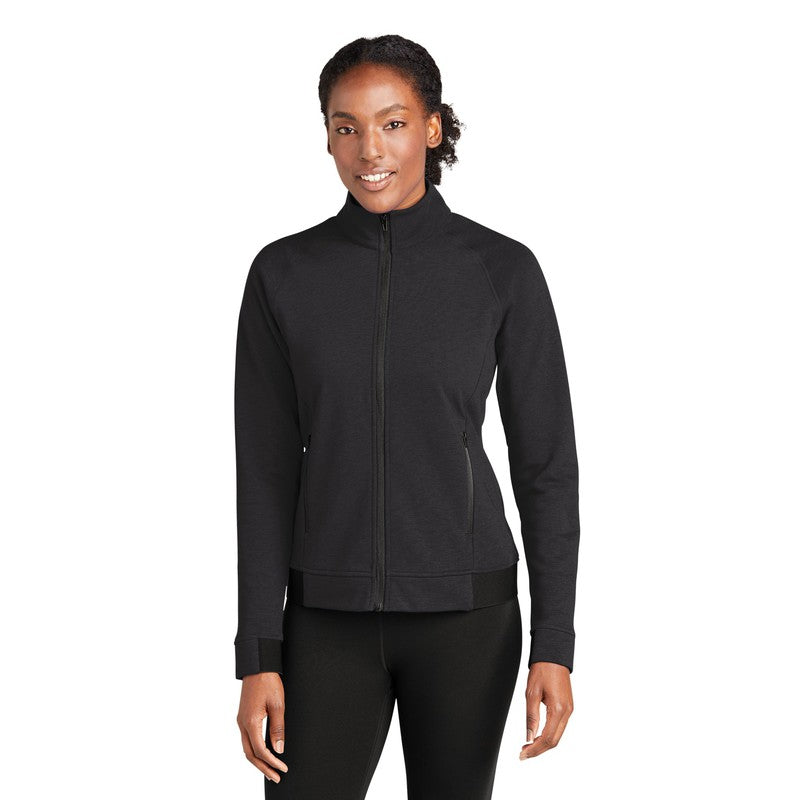 LINCOLN TECH Sport-Tek® Ladies Strive Full-Zip - Black