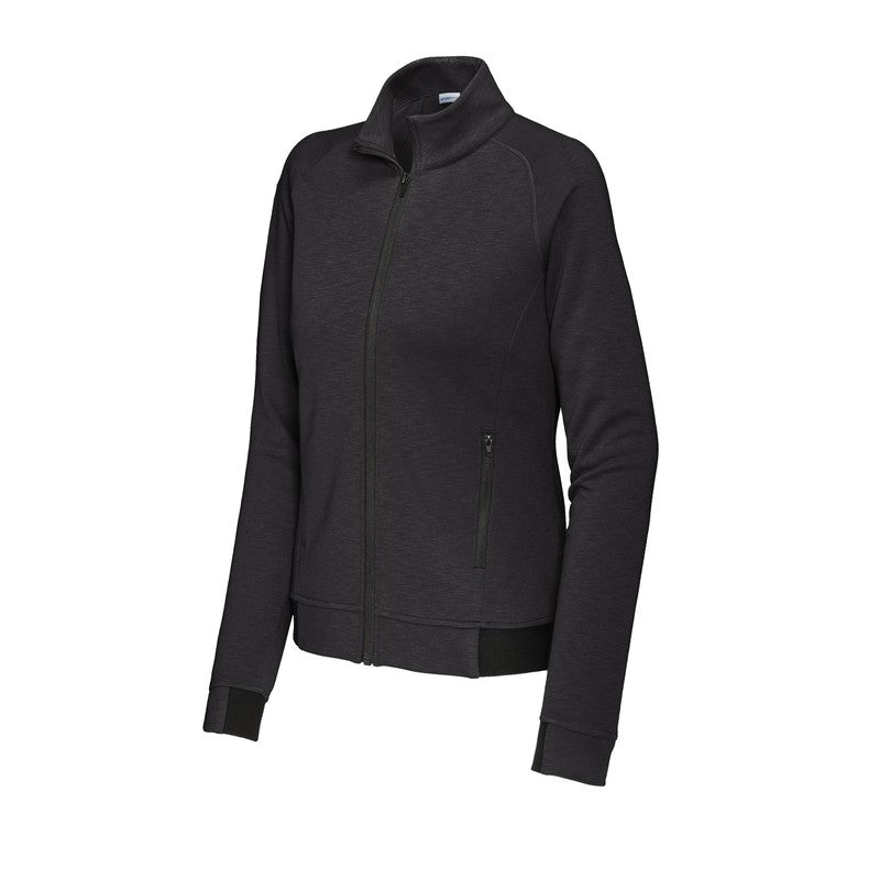 LINCOLN TECH Sport-Tek® Ladies Strive Full-Zip - Black