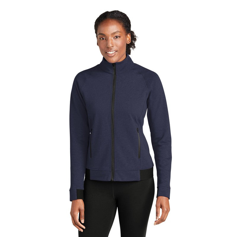 LINCOLN TECH Sport-Tek® Ladies Strive Full-Zip - True Navy