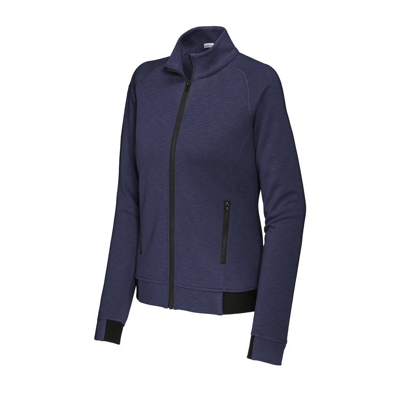 LINCOLN TECH Sport-Tek® Ladies Strive Full-Zip - True Navy