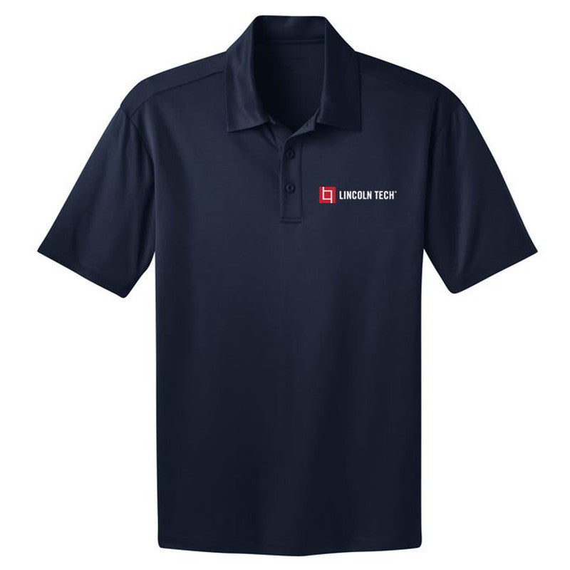 LINCOLN TECH Short Sleeve Performance Polo - Navy