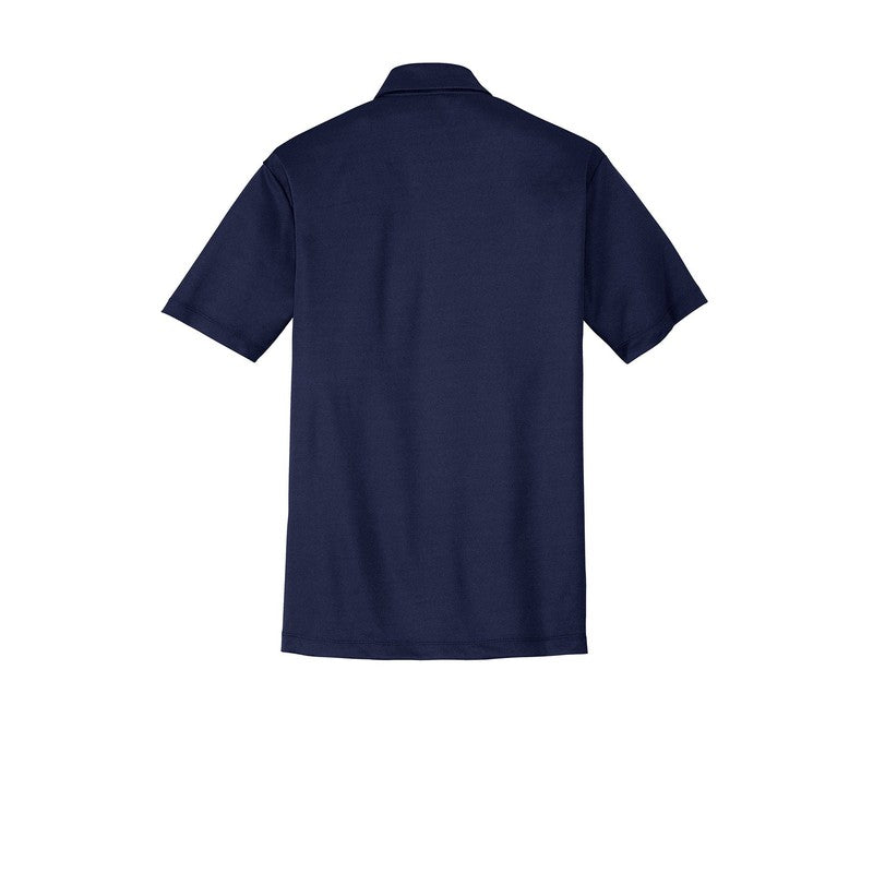 LINCOLN TECH Short Sleeve Performance Polo - Navy