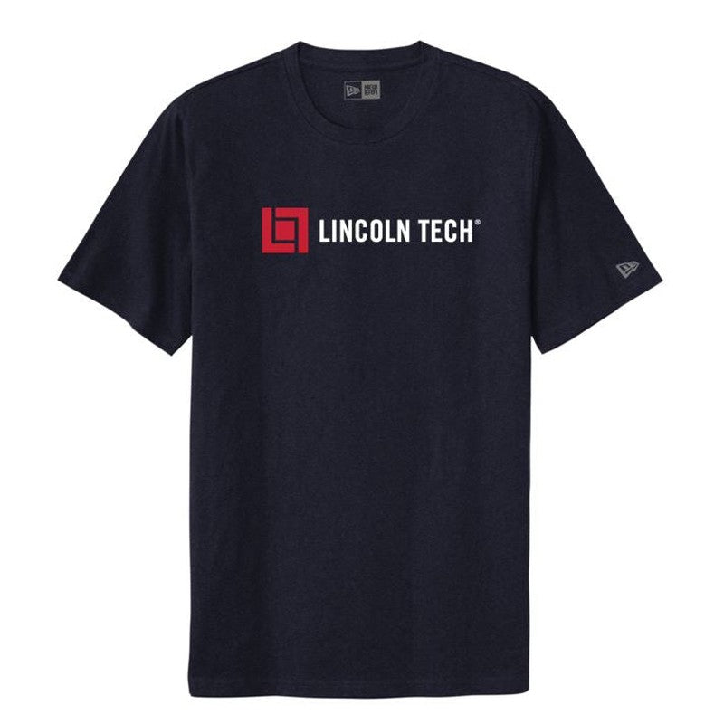 LINCOLN TECH MEN'S New Era ® Tri-Blend Tee - Navy