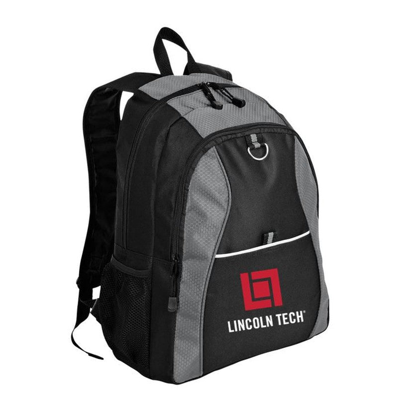 LINCOLN TECH Contrast Honeycomb Backpack - Grey