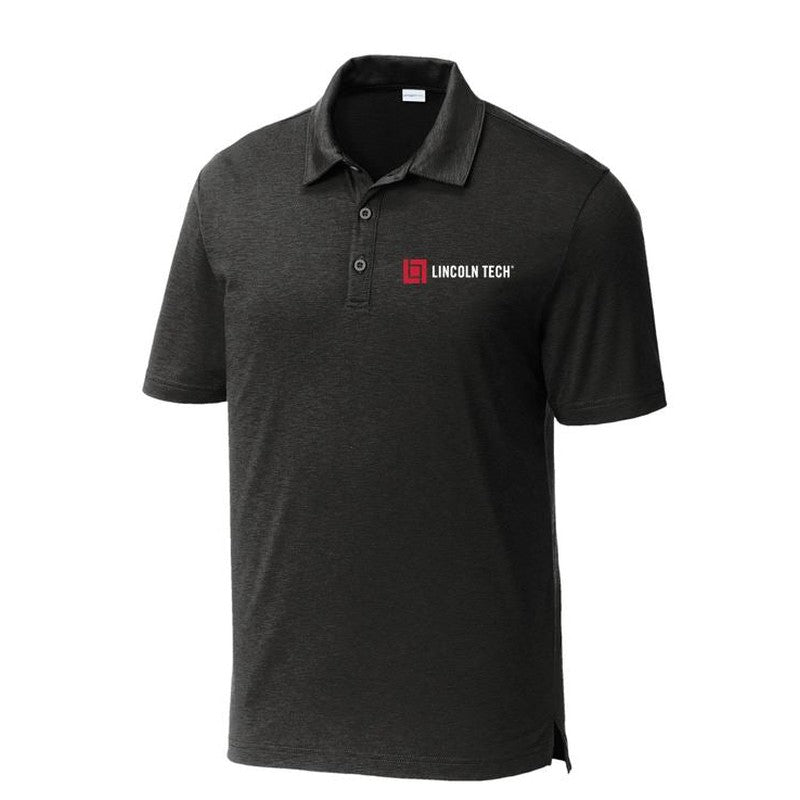 LINCOLN TECH MEN'S Strive Polo - Black
