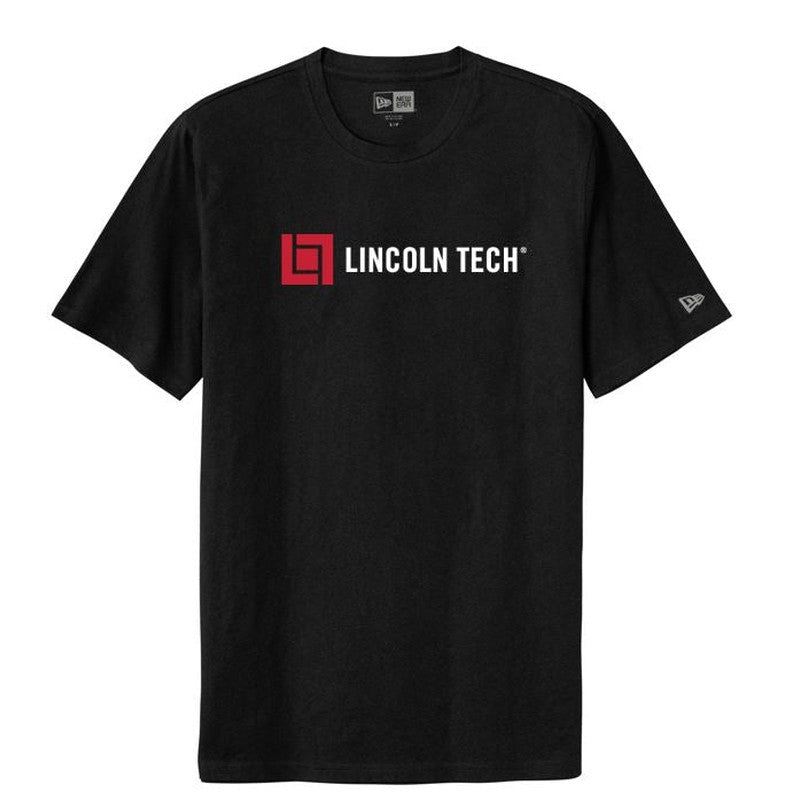 LINCOLN TECH MEN'S New Era ® Tri-Blend Tee - Black Solid