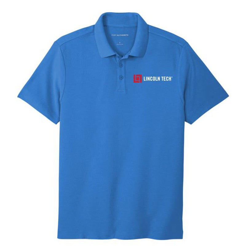 LINCOLN TECH MEN'S SuperPro React ™ Polo - STRONG BLUE