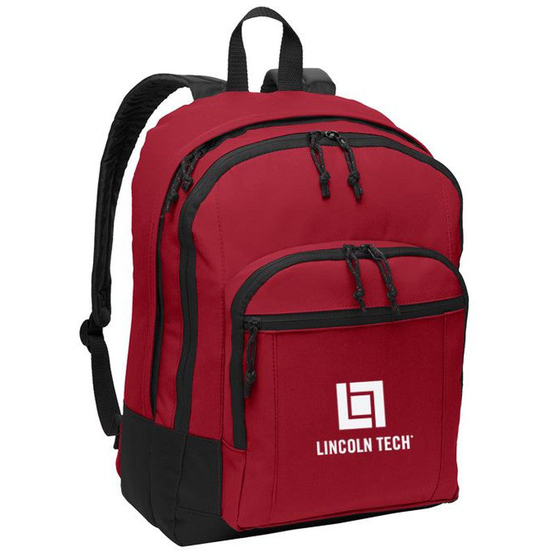 LINCOLN TECH VBasic Backpack - Red