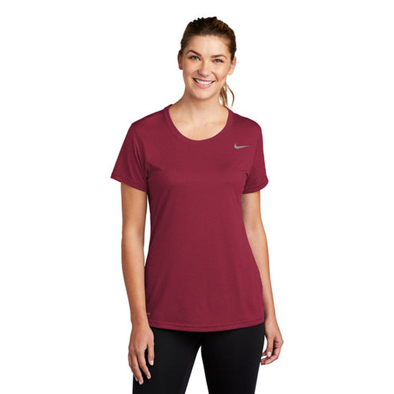 NEW LINCOLNTECH - Nike Ladies Legend Tee - Team Maroon