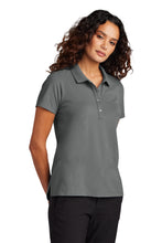 Load image into Gallery viewer, EUPHORIA Mercer+Mettle™ Women’s Stretch Pique Polo - Storm Grey
