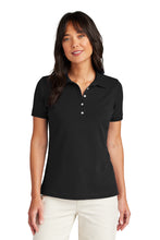 Load image into Gallery viewer, EUPHORIA Brooks Brothers® Women’s Pima Cotton Pique Polo - Deep Black
