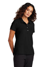 Load image into Gallery viewer, EUPHORIA Mercer+Mettle™ Women’s Stretch Pique Polo -Deep Black
