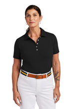 Load image into Gallery viewer, EUPHORIA Brooks Brothers® Women’s Pima Cotton Pique Polo - Deep Black
