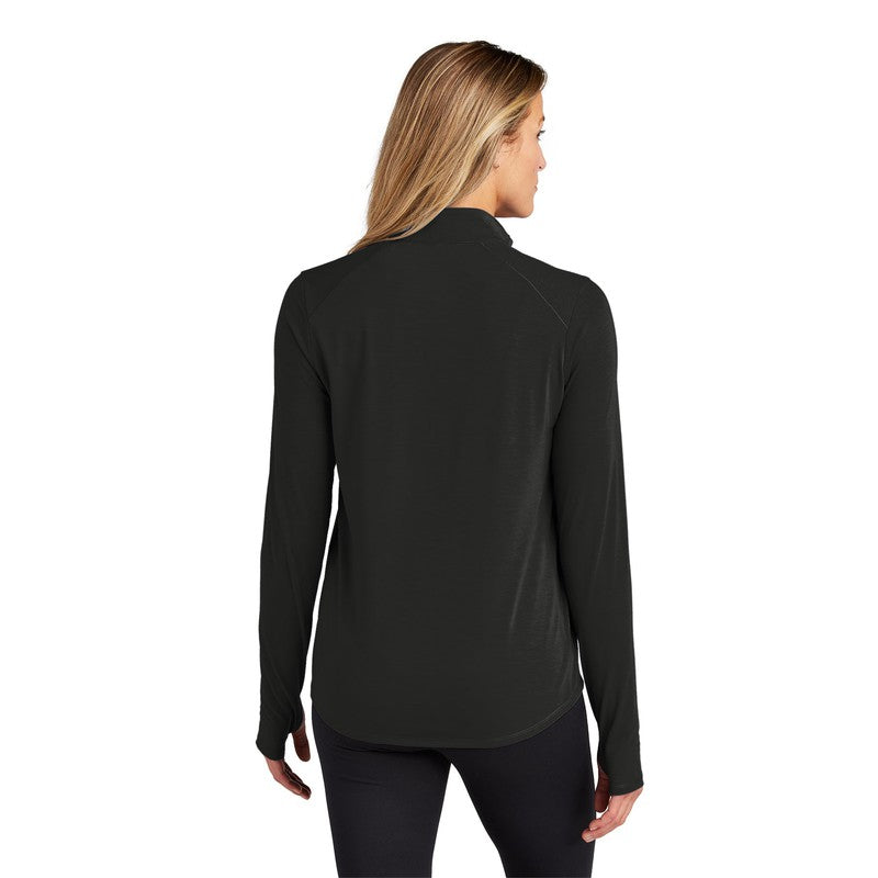 EUPHORIA OGIO® Ladies Motion 1/4-Zip - Blacktop