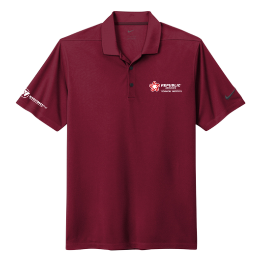 REPUBLIC SERVICES WORKFORCE Nike Dri-FIT Micro Pique 2.0 Polo - Team Red
