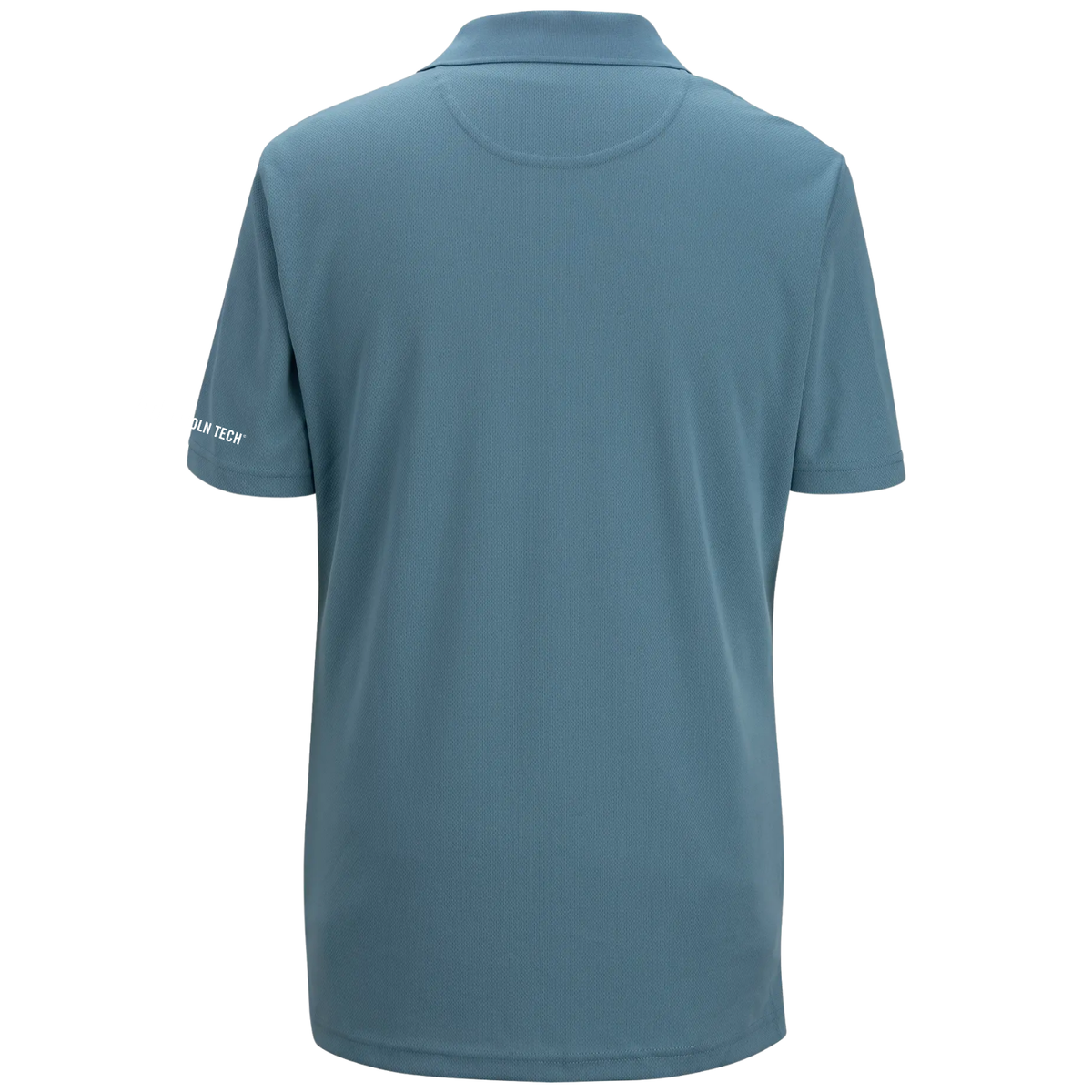 LINCOLN TECH 80TH ANNIVERSARY Hi Performance Mesh Men's Polo - Slate Blue