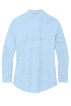 Load image into Gallery viewer, EUPHORIA Mercer+Mettle™ Women’s Long Sleeve Stretch Woven Shirt - Air Blue End On End
