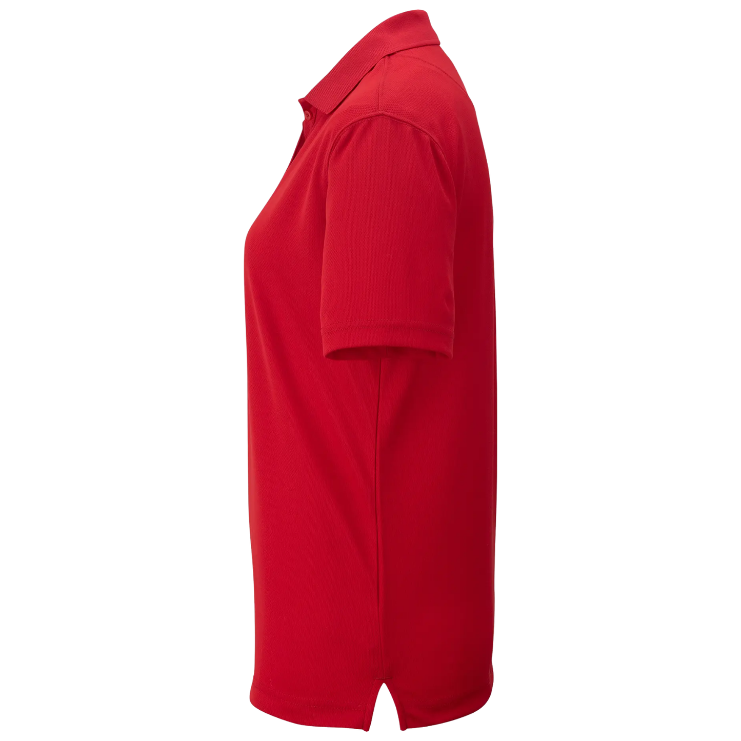 LINCOLN TECH Hi Performance Mesh Ladies Polo - Red