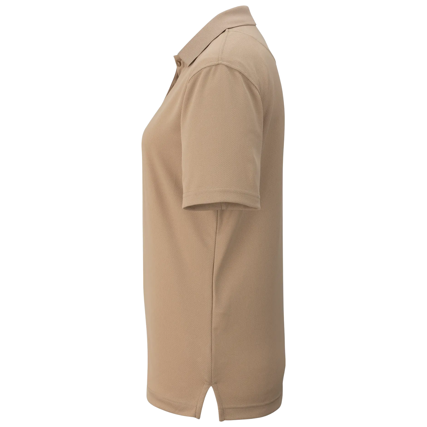LINCOLN TECH Hi Performance Mesh Ladies Polo - Tan