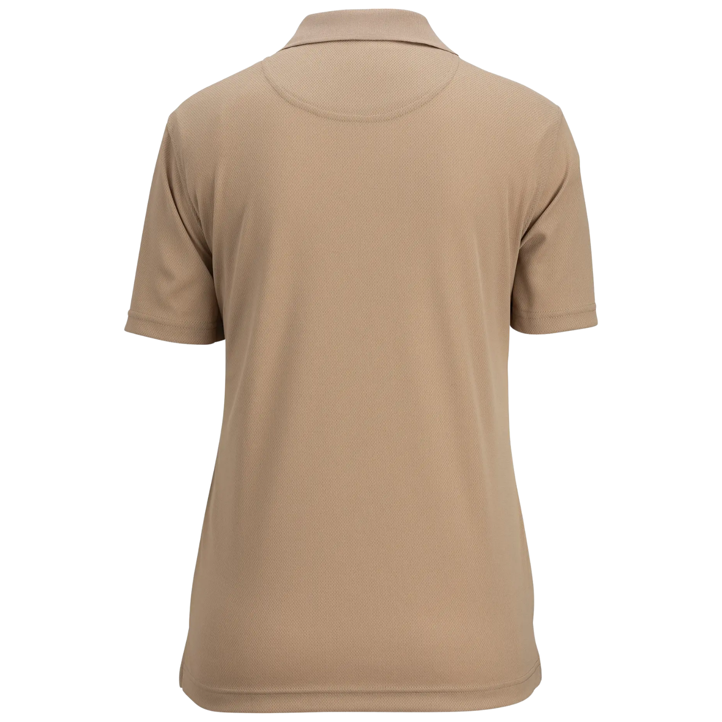 LINCOLN TECH Hi Performance Mesh Ladies Polo - Tan