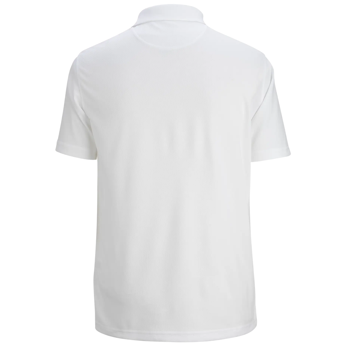 LINCOLN TECH Hi Performance Mesh Men's Polo - White