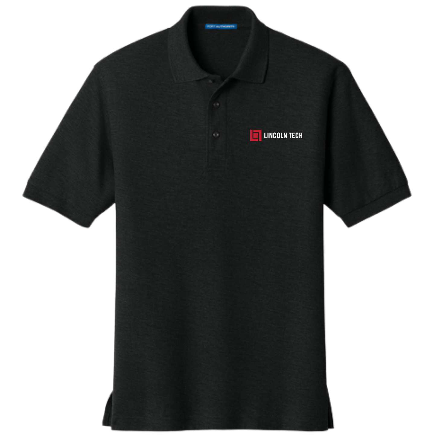 LINCOLN TECH Port Authority® Silk Touch™ Polo - Black