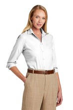 Load image into Gallery viewer, EUROPHIA Brooks Brothers® Women’s Wrinkle-Free Stretch Nailhead Shirt - White
