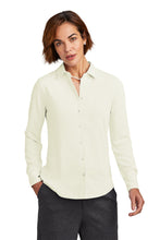 Load image into Gallery viewer, EUPHORIA Brooks Brothers® Women’s Full-Button Satin Blouse - Off White
