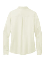 Load image into Gallery viewer, EUPHORIA Brooks Brothers® Women’s Full-Button Satin Blouse - Off White
